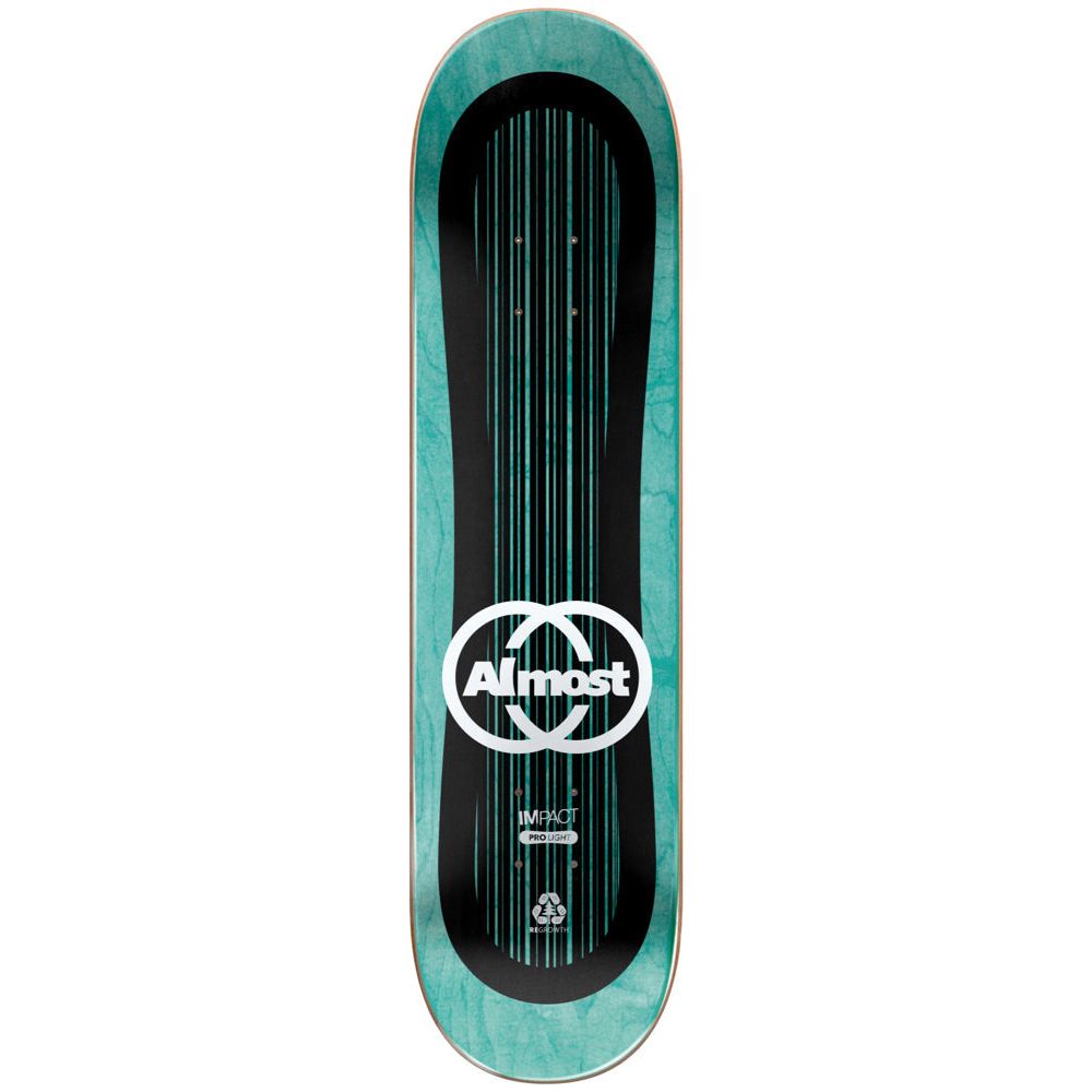 Almost Decks Max Bauhaus Impact Pro Light 8.25 Skateboard Deck