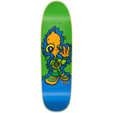 New Deal Decks Montesi Alien Screen Print Green 8.875 Skateboard Deck