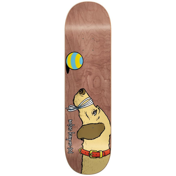101 Decks Natas Dog Heat Transfer Brown 8.25 Skateboard Deck