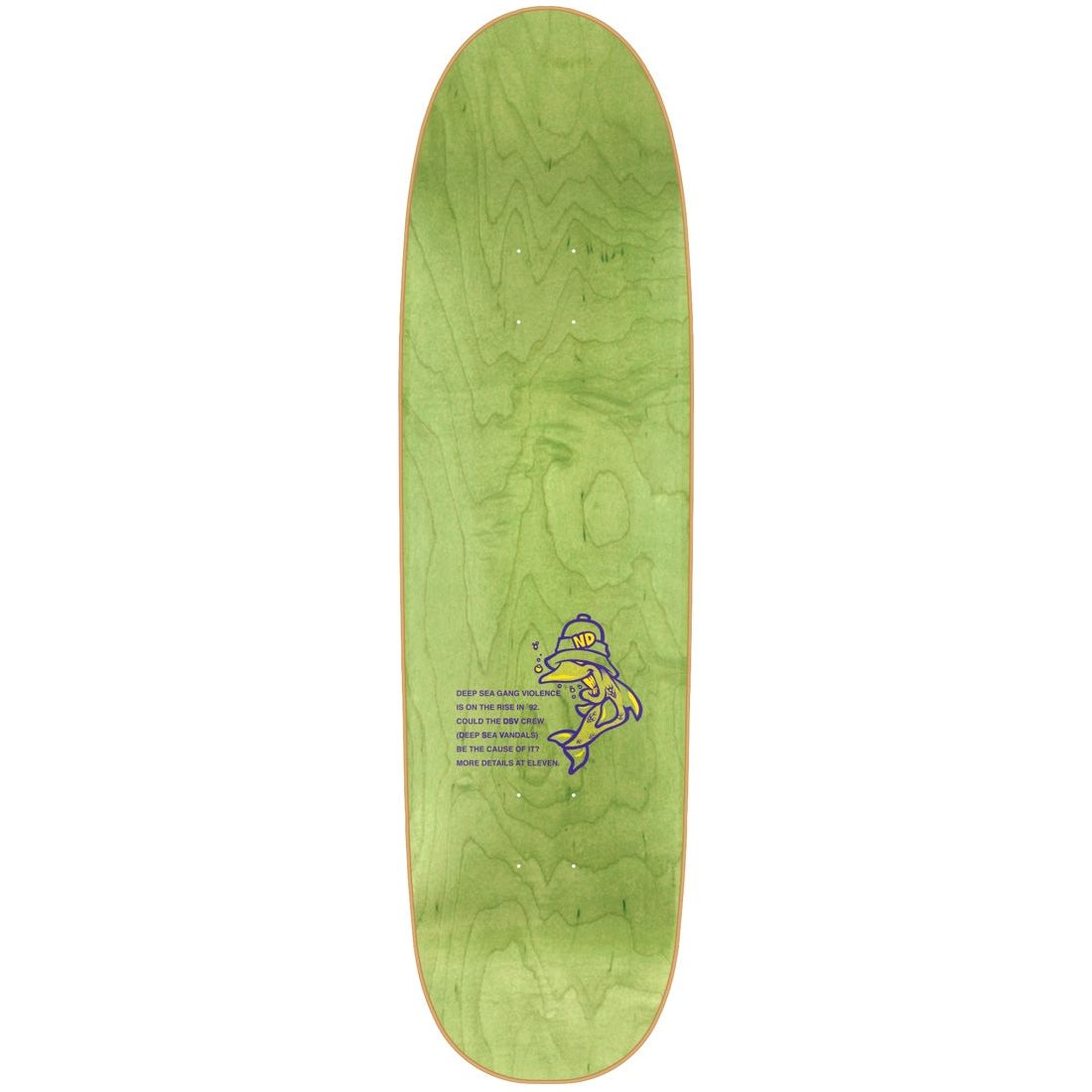 New Deal Decks Knigge Dsv Heat Transfer Neon 8.6 Skateboard Deck