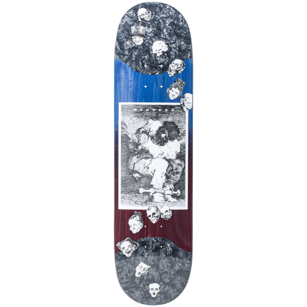 Madness Captivity Popsicle Blue/Violet 8.125 Rip Slick Skateboard Deck