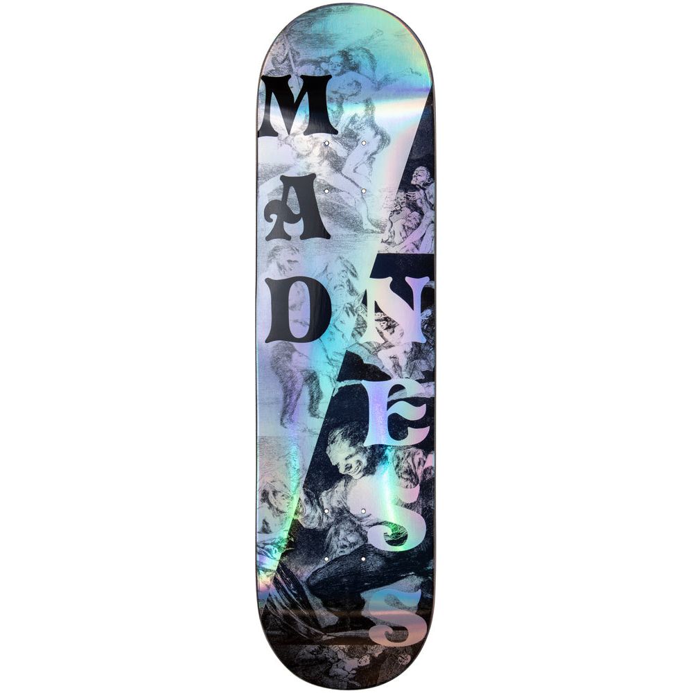 Madness Decks Split Overlap Popsicle Holographic R7 8 Skateboard Deck