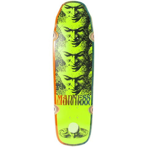 Madness Mind Universe Neon Yellow 9.0 R7 Skateboard Deck
