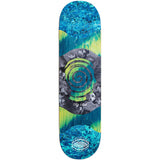 Madness Decks Voices Blue/Green Rip Slick  8.125 Skateboard Deck