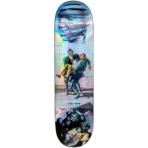 Madness Decks Wood Blackout R7 Holographic 8.25 Skateboard Deck