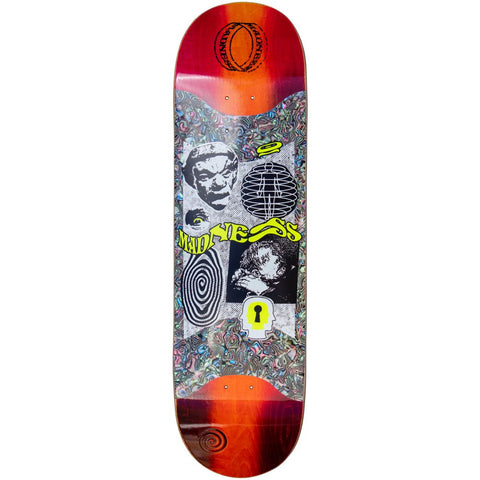 Madness Decks Outcast Popsicle R7 Slick 8.625 Skateboard Deck