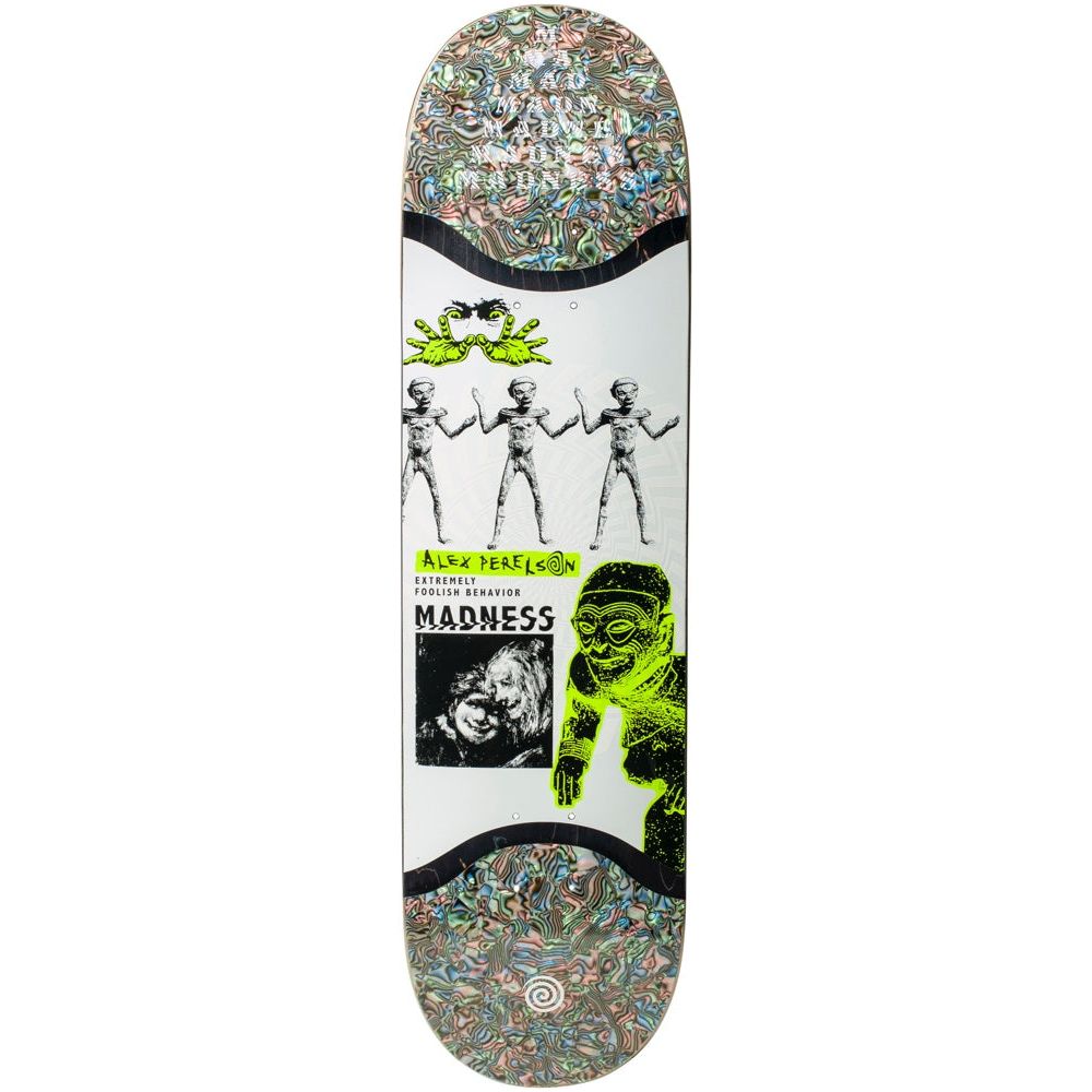 Madness Decks Alex Delusion Super Sap R7 Slick 8.38 Skateboard Deck