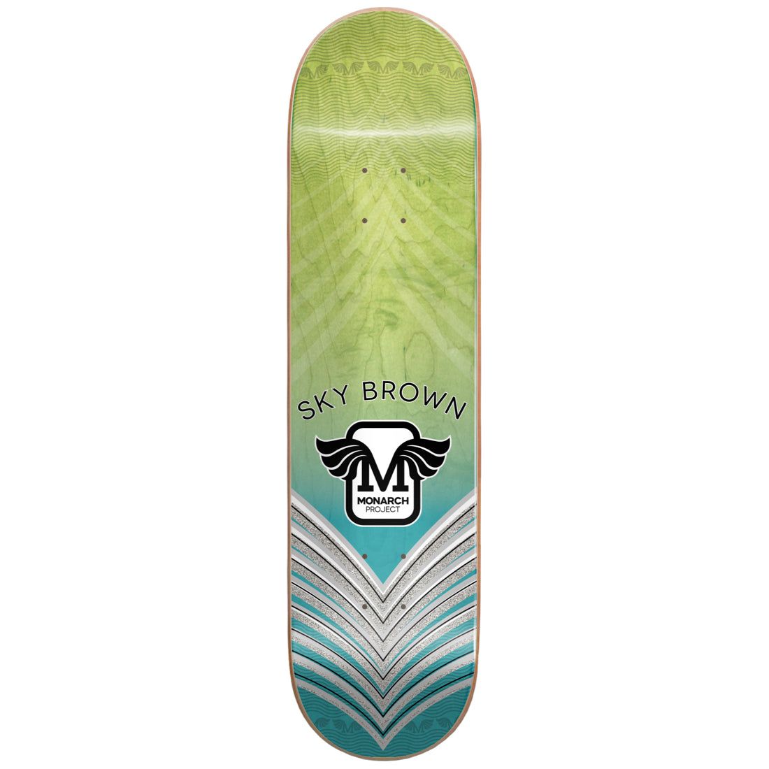 Monarch Project Sky Horus Gradient R7 8.0 Skateboard Deck