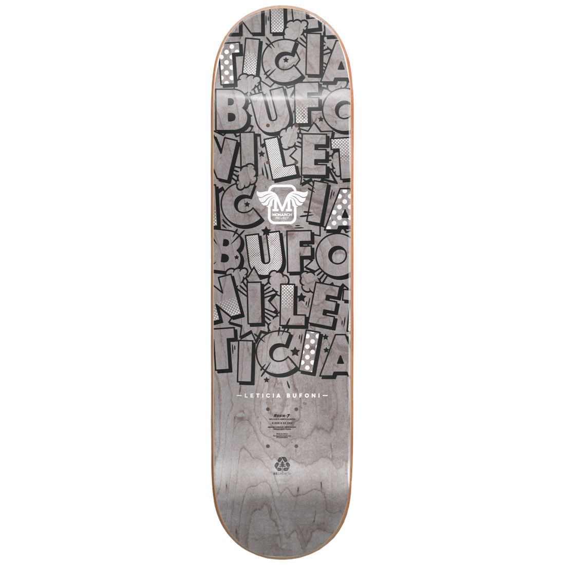 Monarch Project Decks Leticia Rialto R7 8.25 Skateboard Deck