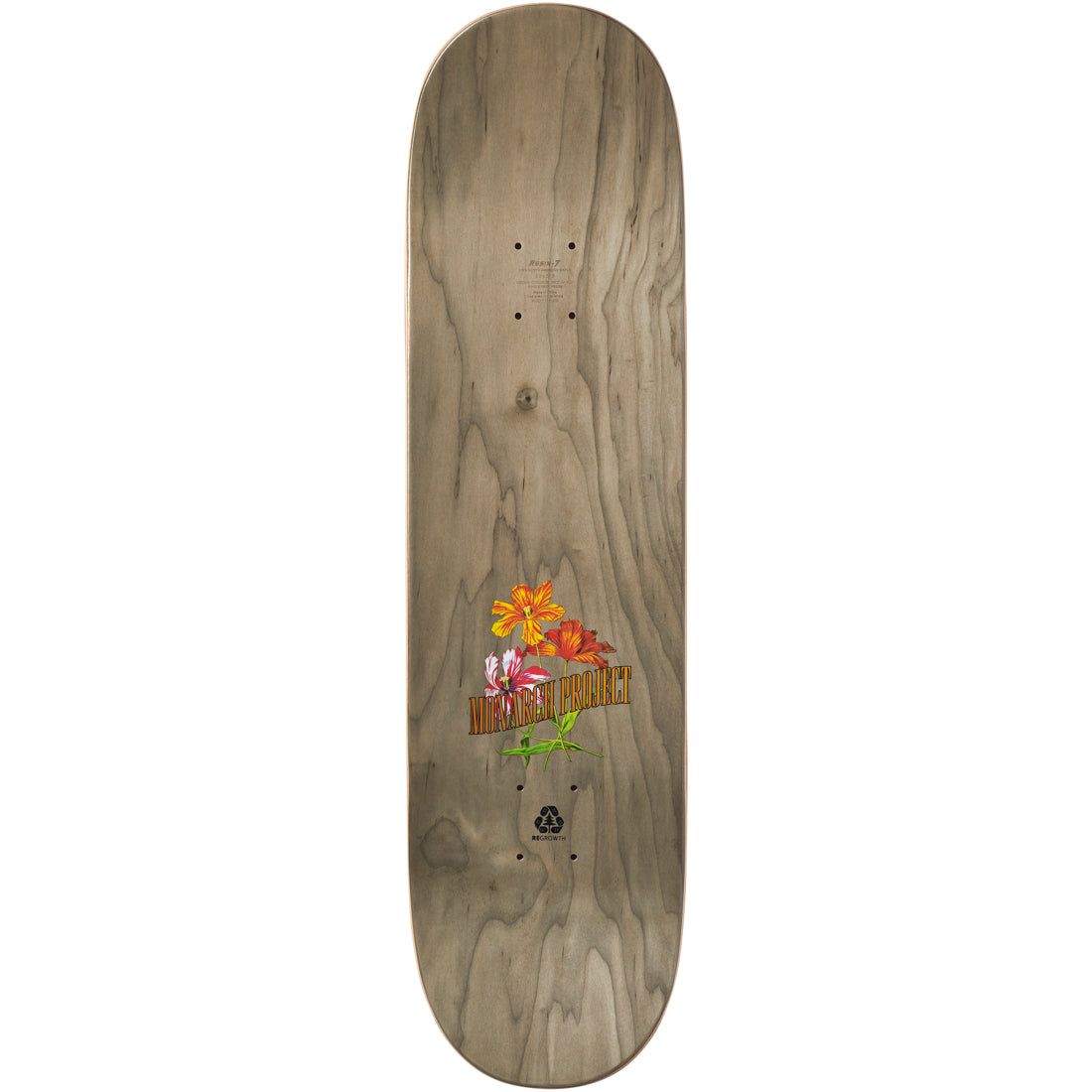 Monarch Project Decks Diego &quot;Botanic&quot; R7 8.375 &amp; 8.5 Skateboard Deck