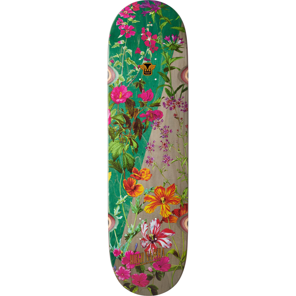 Monarch Project Decks Diego Split &quot;Botanic&quot; R7 8.5 Skateboard Deck