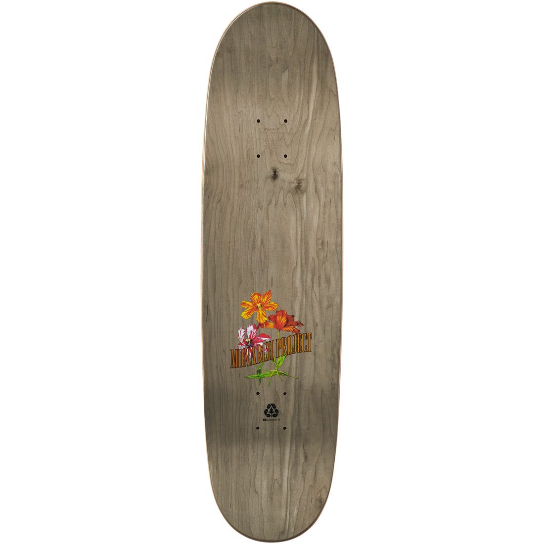 Monarch Project Decks Sky &quot;Botanic&quot; Rounded R7 8.5 Skateboard Deck