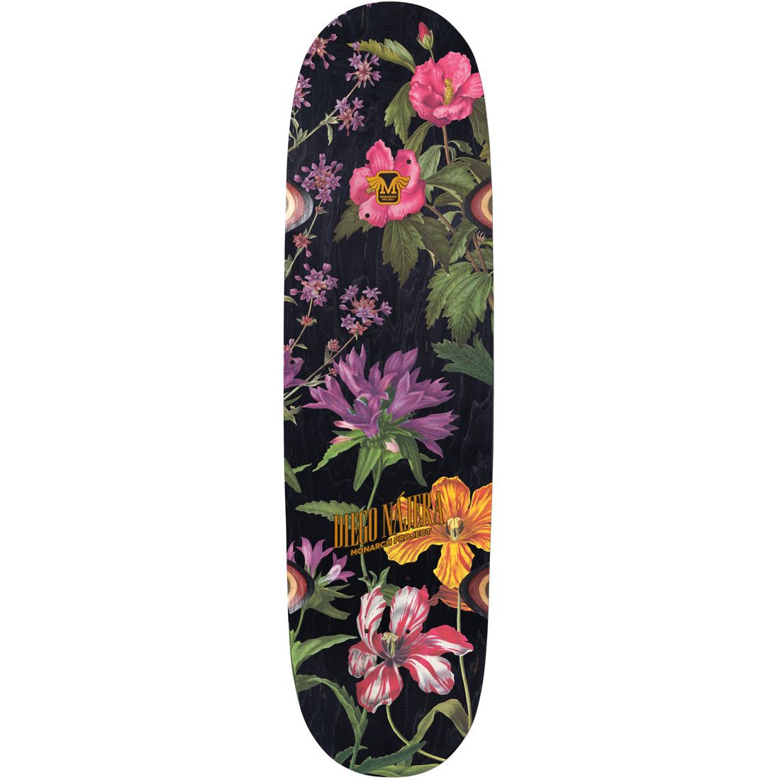 Monarch Project Decks Diego &quot;Botanic&quot; 90S Shape R7 8.375 Skateboard Deck