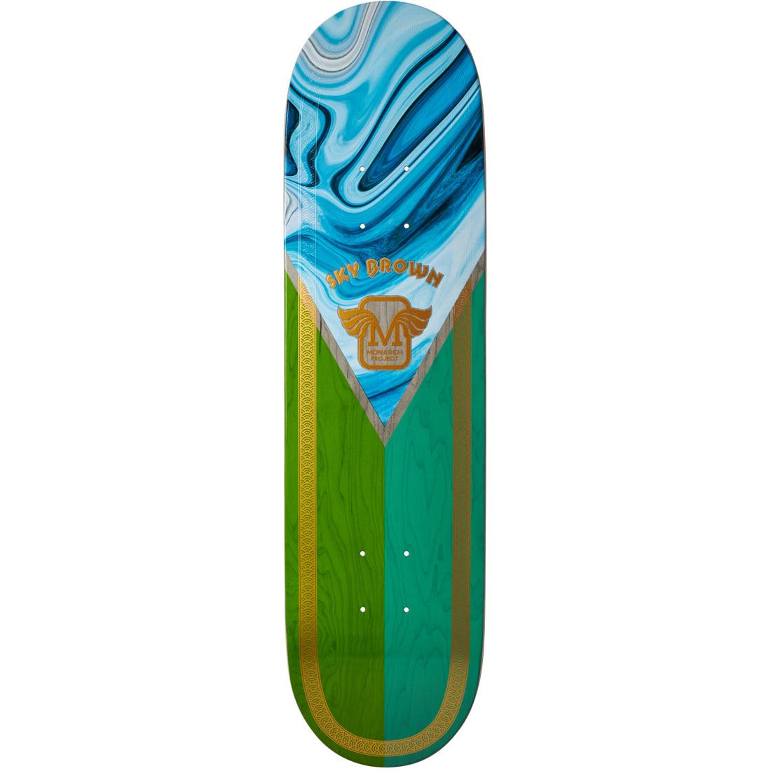 Monarch Project Decks Sky &quot;Atelier&quot; Redux Yth R7 7.5 Skateboard Deck