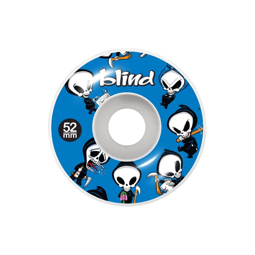 Blind Reaper Wallpaper Wheel Blue 52MM