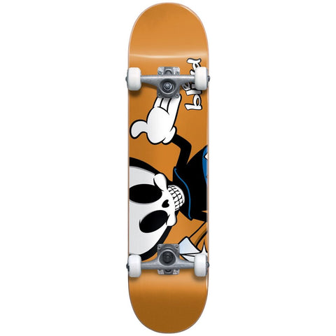 Blind Completes Reaper Character First Push Premium Orange 7.75 Skateboard Complete