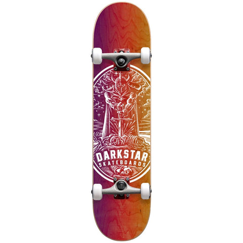 Darkstar Completes Warrior Yth First Push Premium Multi 7.375 Skateboard Complete