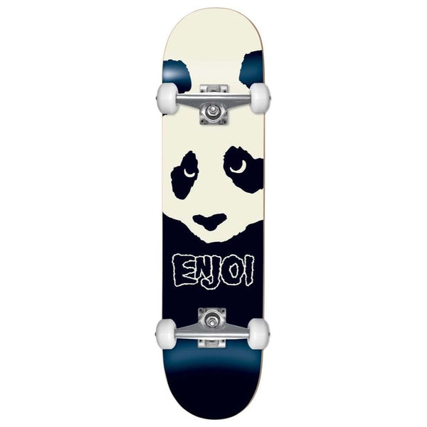 enjoi Completes Misfit Panda First Push Black 7.625 Complete Skateboard