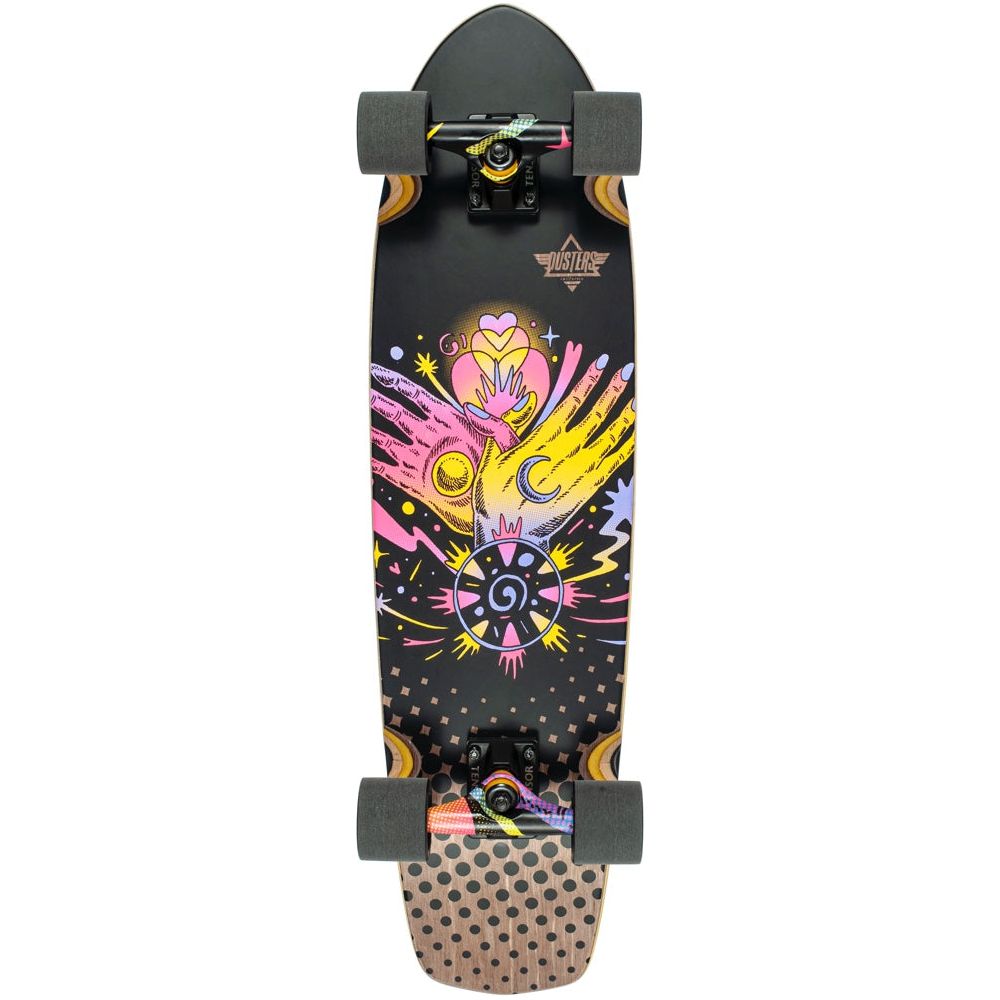 Dusters California Stardust 31&quot; Black Cruiser Skateboard