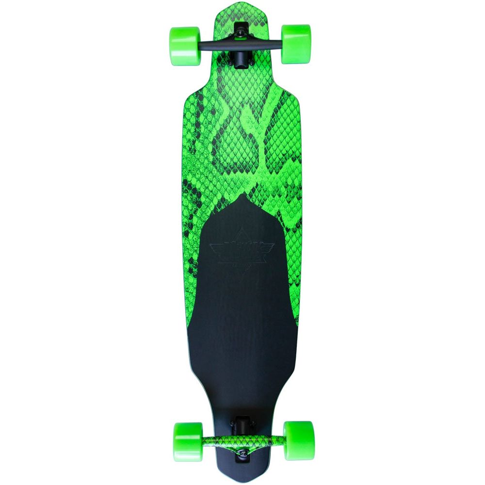 Dusters California Channel Snakeskin 38&quot; Longboard Skateboard