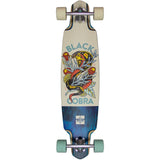Dusters Completes Cobra Longboard 38" Teal/Off White Longboards
