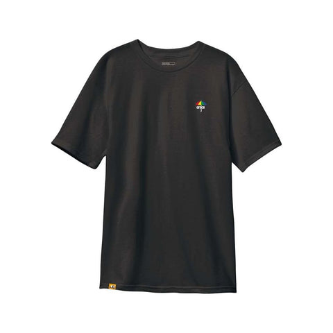 enjoi Apparel Rainy Daze Custom Dye Vintage Black Short Sleeve T-Shirt