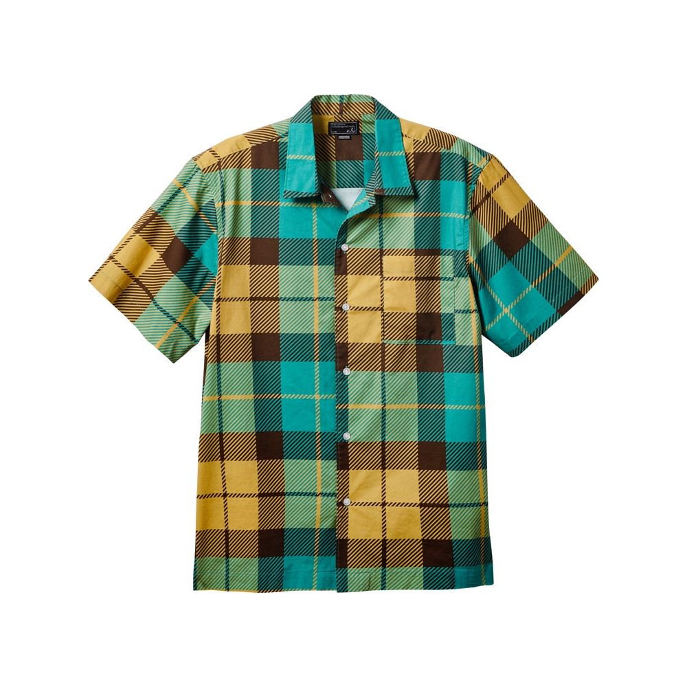 enjoi Apparel Rad Plaid Short Sleeved Button-Up