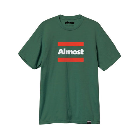 Almost Apparel Double Bar Short Sleeved Tee