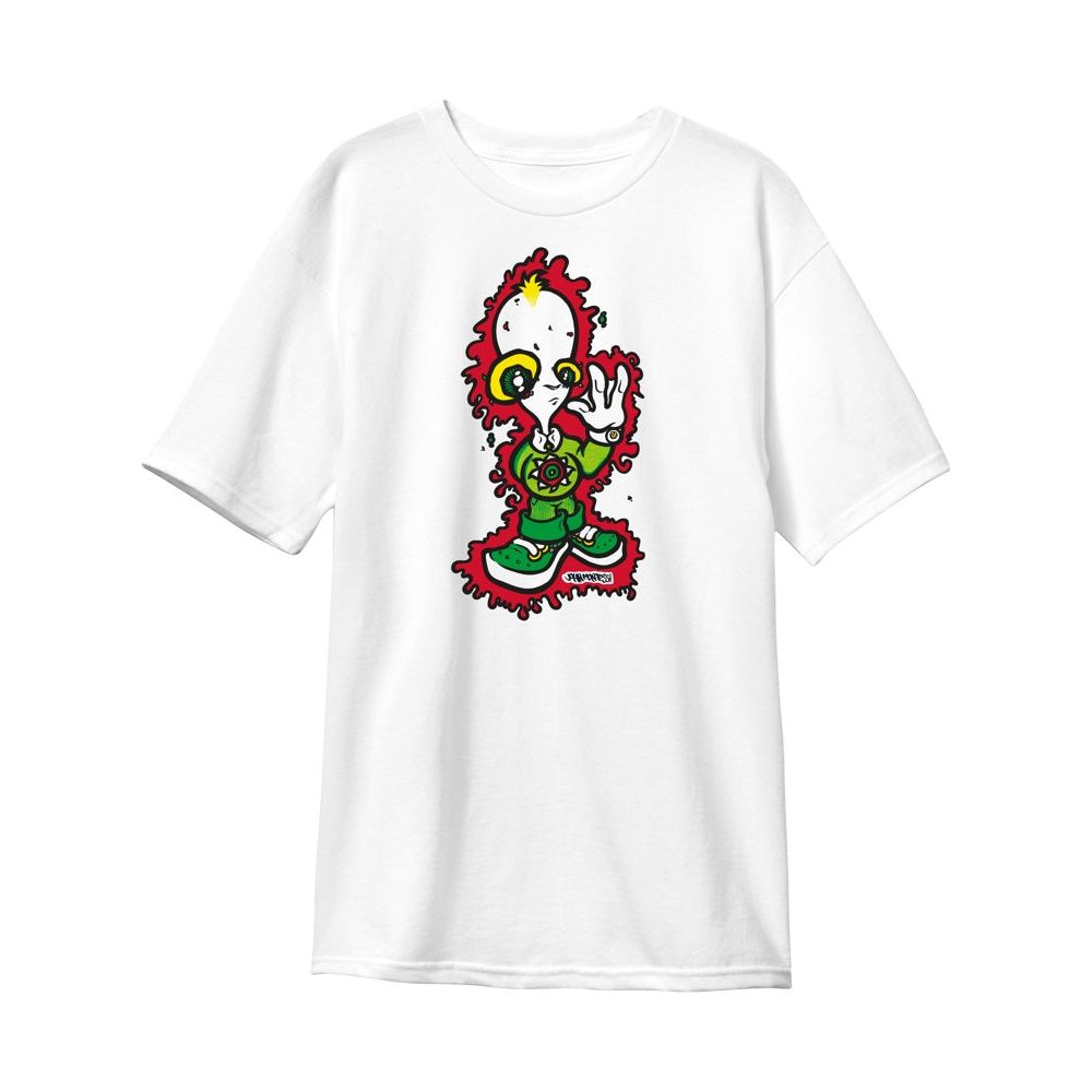 New Deal Montesi Alien White Short Sleeve T-Shirt