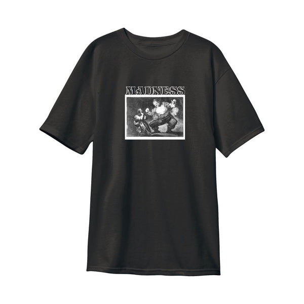 MADNESS Disturbed Premium Custom Dye Vintage Black Short Sleeve T-Shirt