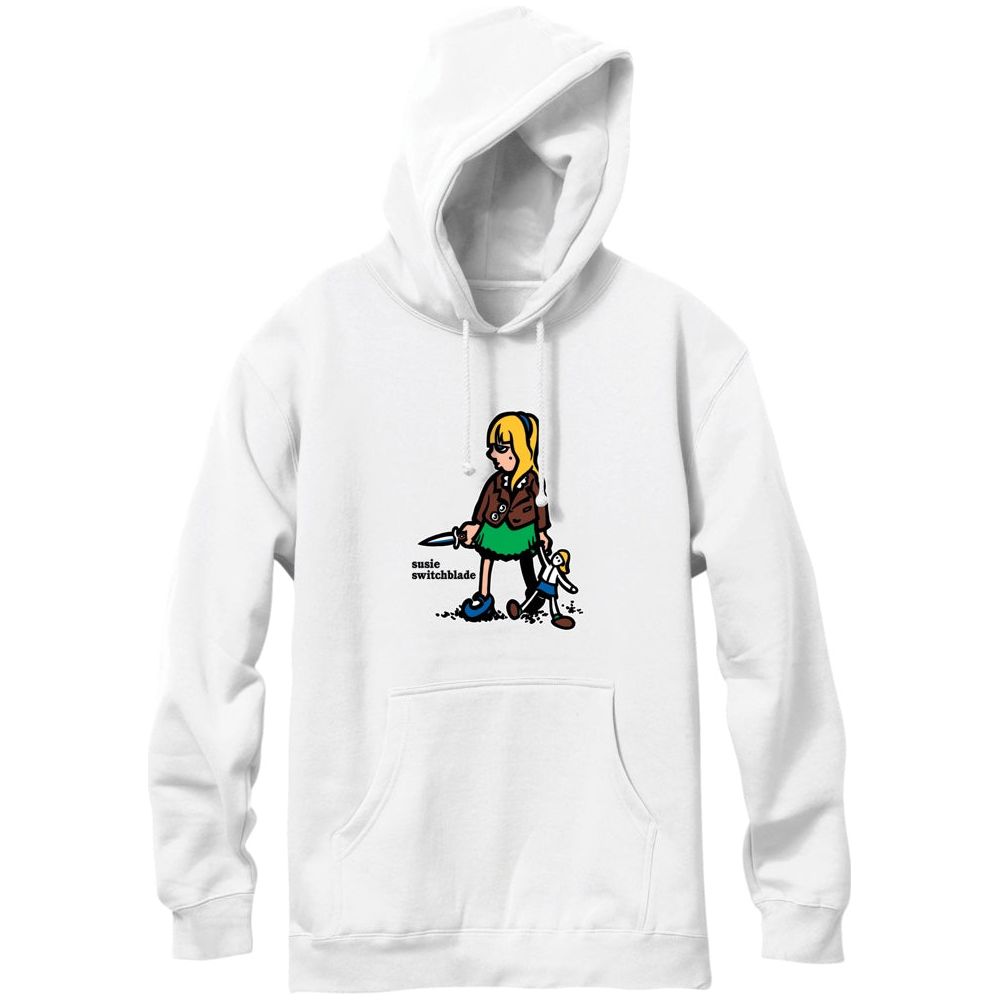 New Deal Apparel Susie Switchblade  Pullover Hooded Sweatshirt