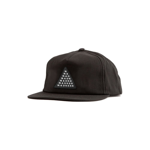 Madness Hats Pyramid Black Hat