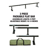 Franklin St. Obstacles Packable 9Ft Flat Bar Rail
