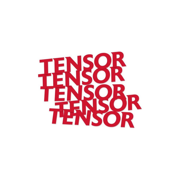 Tensor Stickers Vinyl Decal 5 Pk