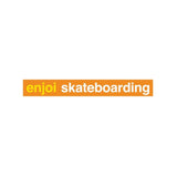 enjoi Stickers Skateboarding Orange Sticker 10 Pk
