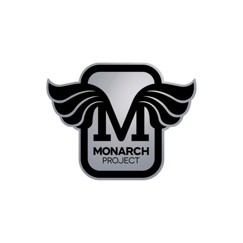 Monarch Project Stickers "Horus" Medium Sticker 10 Pk Metallic Silver/Black