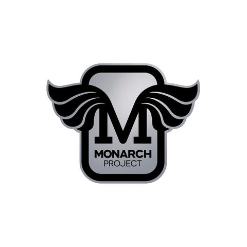Monarch Project Stickers "Horus" Large Sticker 10 Pk Metallic Silver/Black