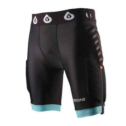 661 Body Protection Evo Compression Short With Chamois Womens Black