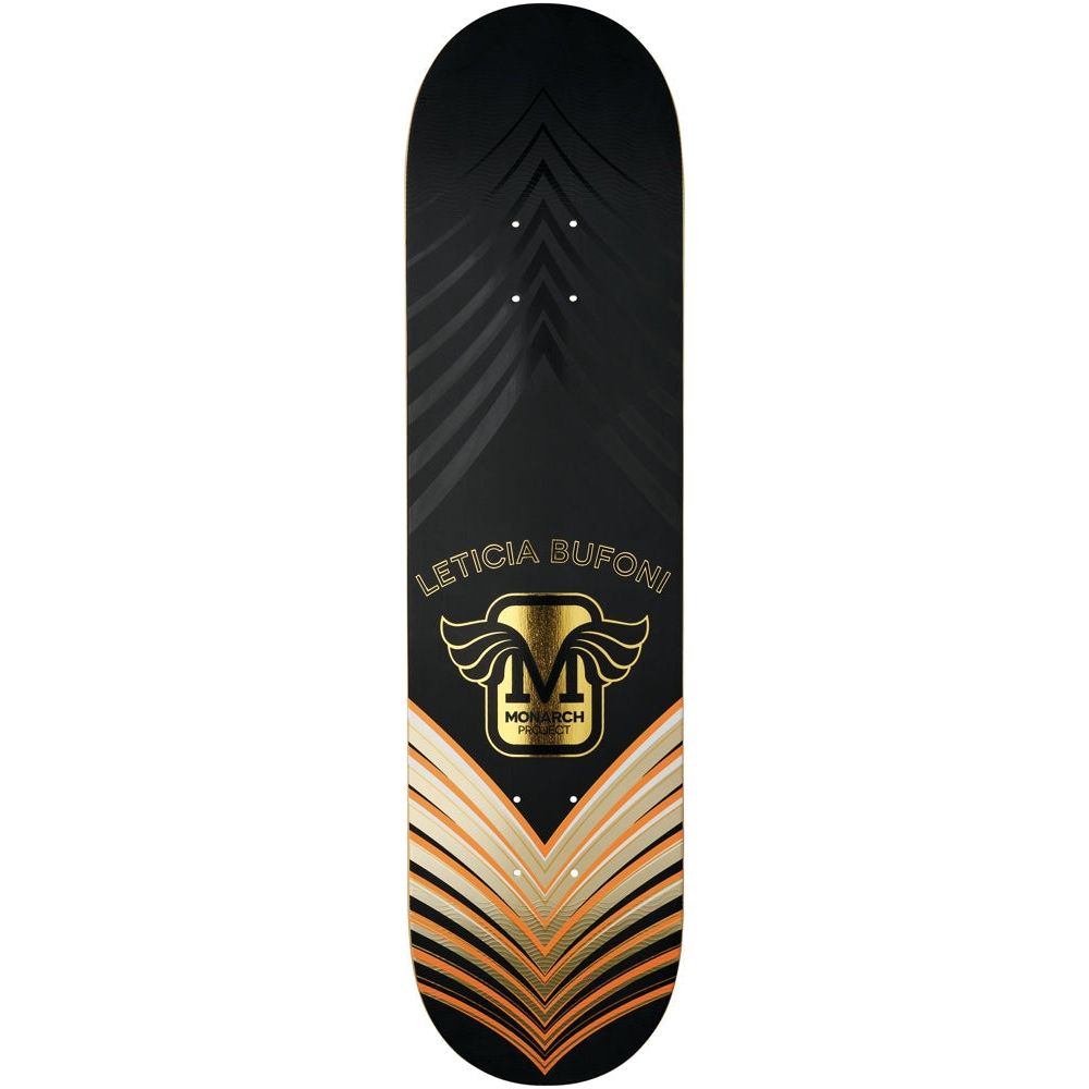 Monarch Project Decks Bufoni &quot;Horus&quot; Orange R7 8.375 Skateboard Deck