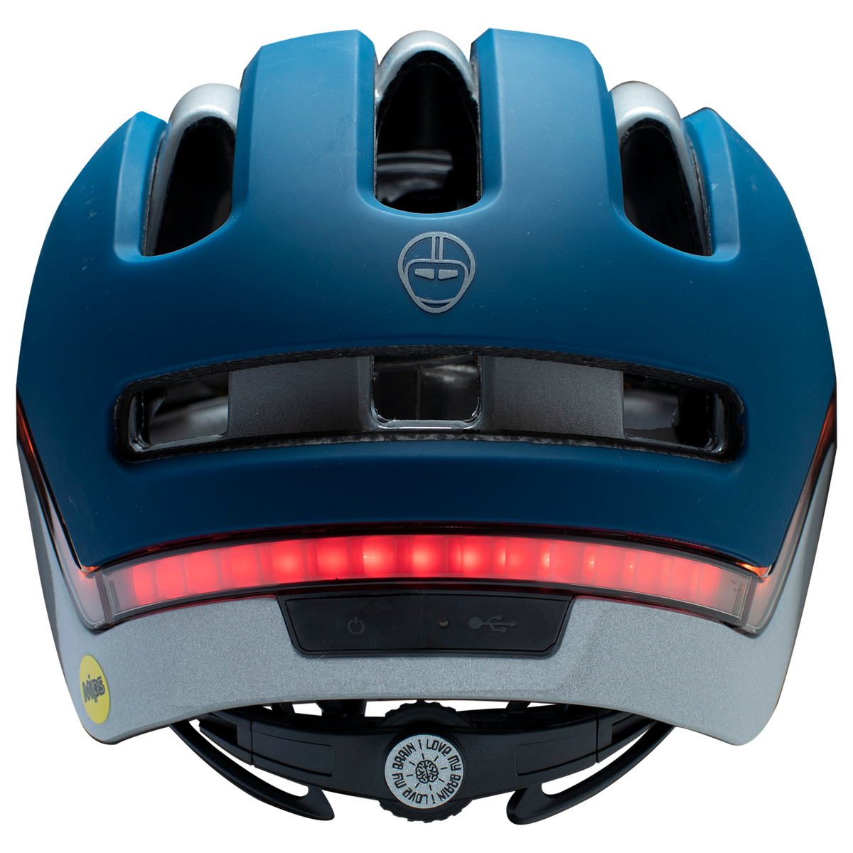 Nutcase Helmet Navy W/Mips &amp; Light (Vio Commute)