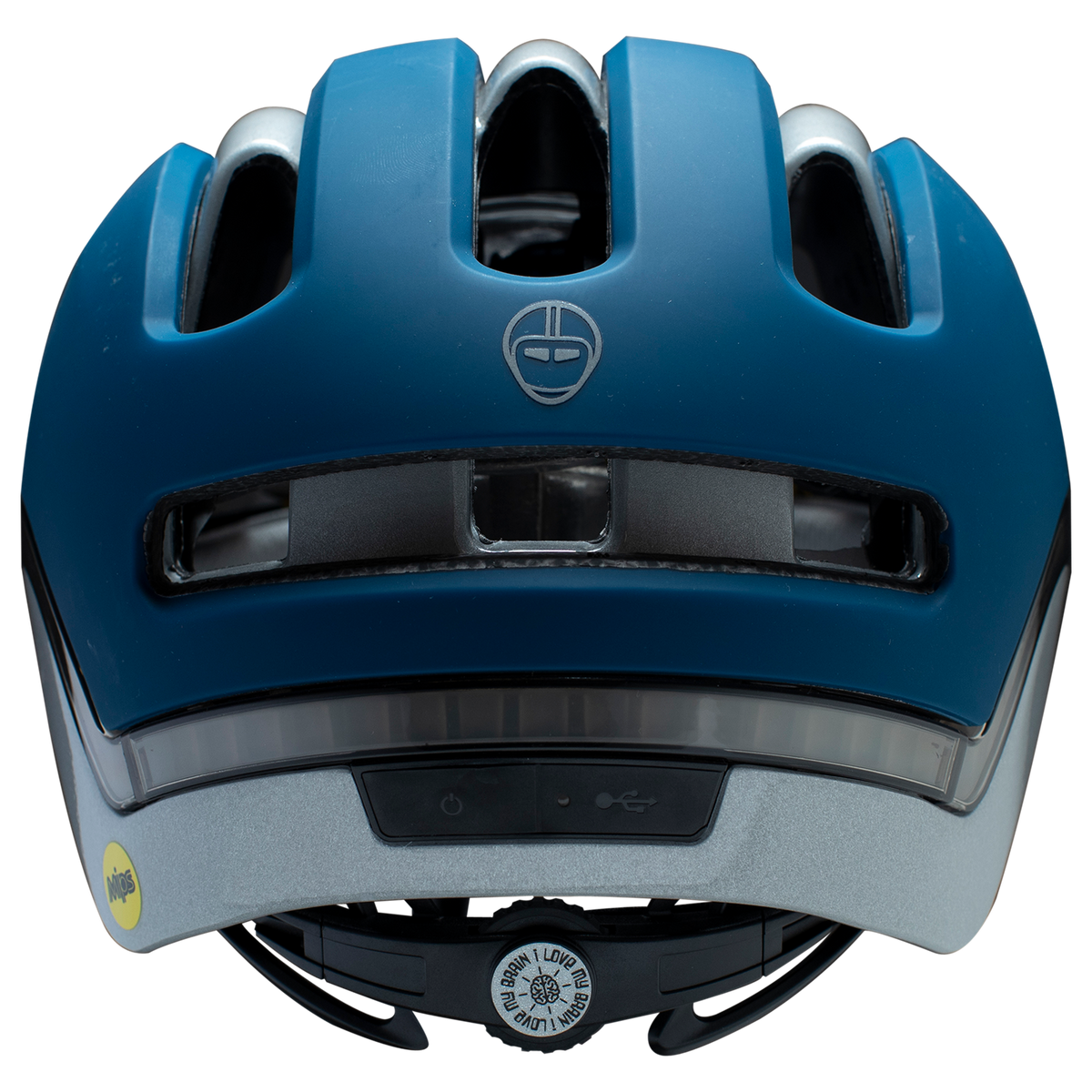 Nutcase Helmet Navy W/Mips &amp; Light (Vio Commute)