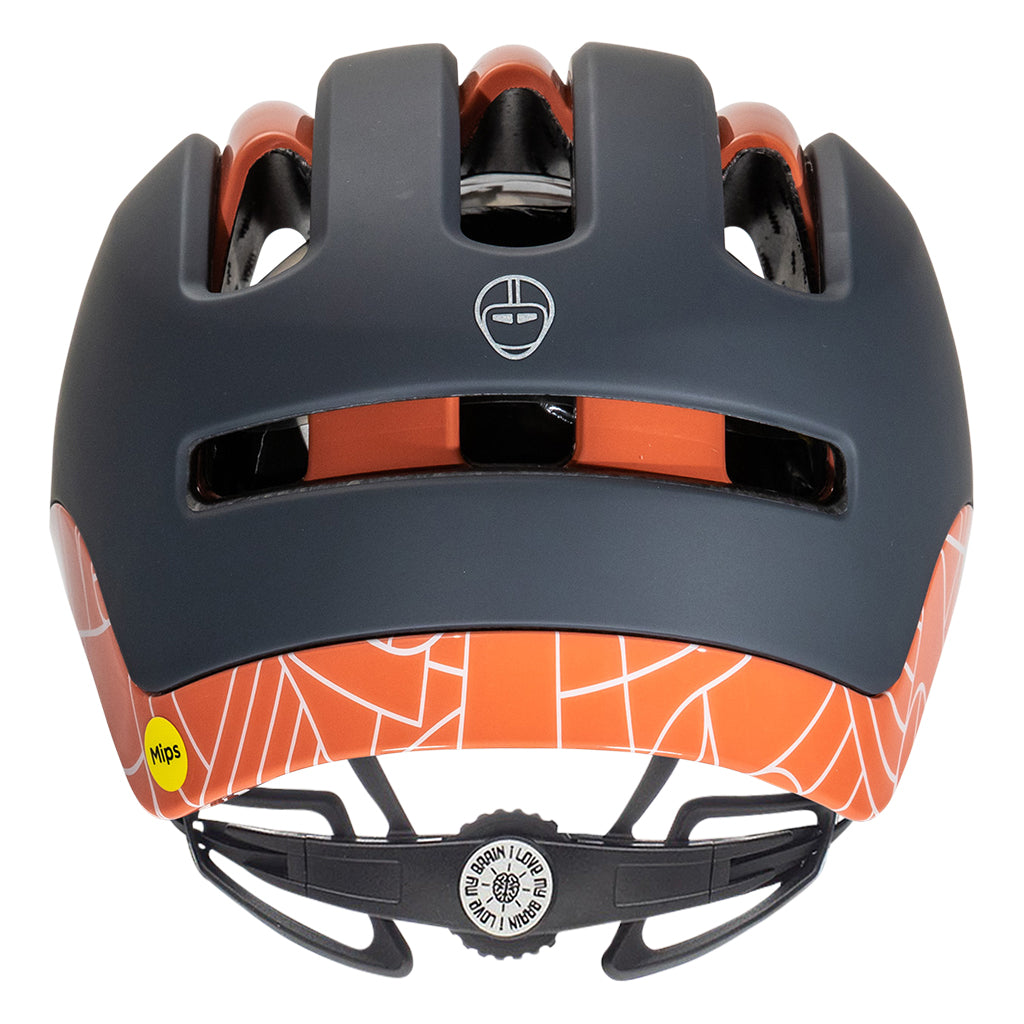 Nutcase Helmet Bahous Red W/ Mips (Vio Adventure)