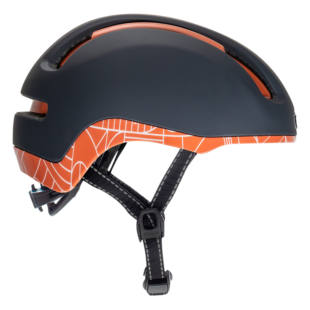 Nutcase Helmet Bahous Red W/ Mips (Vio Adventure)