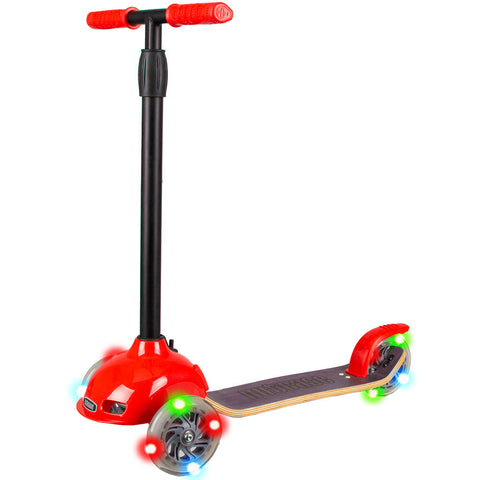 Nutcase Scooters Three Wheel Scooter Red