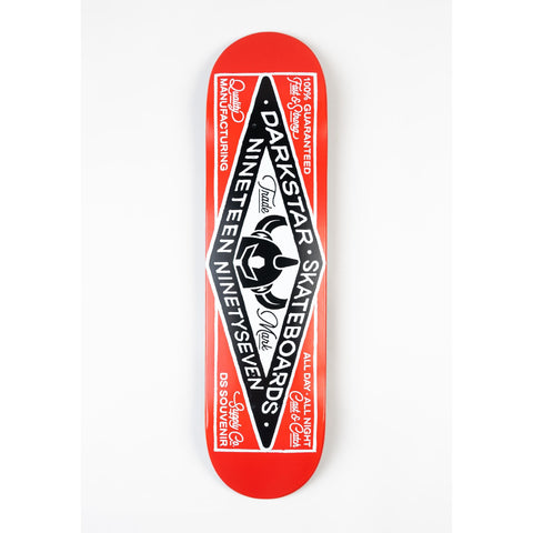 Darkstar Decks General Rhm 8.0 Skateboard Deck Red