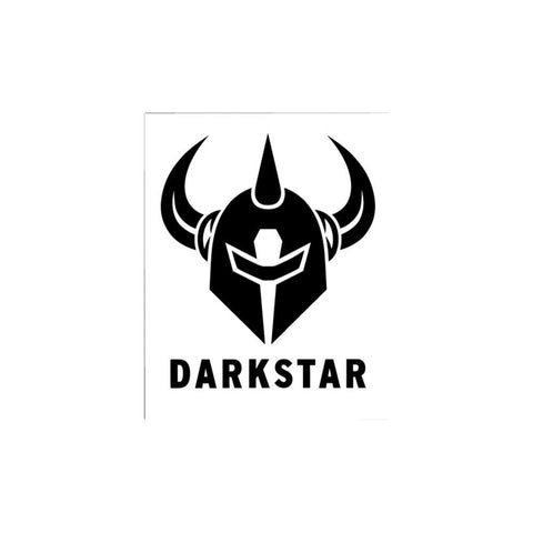Darkstar Stickers Black 10 Pack Logo Stickers