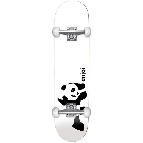 enjoi Completes Whitey Panda 7.75 First Push Complete Skateboard